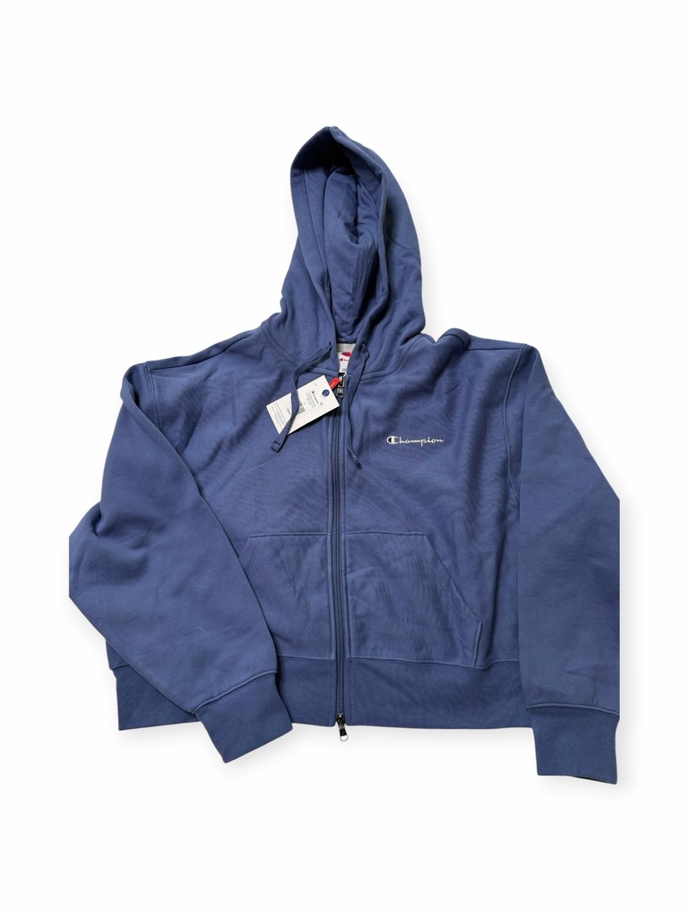 Champion Slate Blue Full-Zip Hooded Jacket